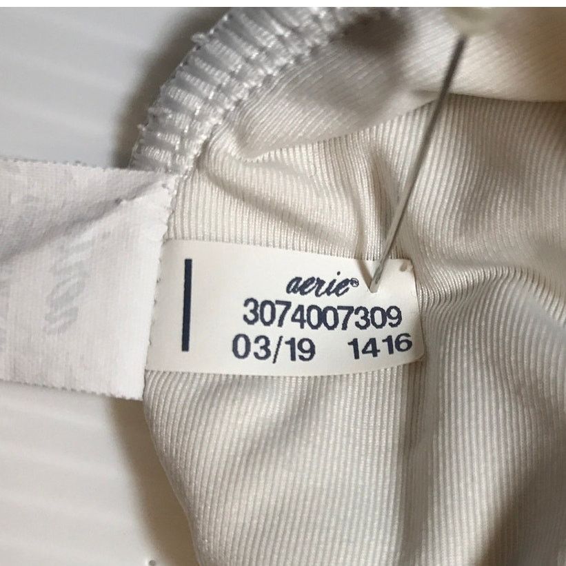Other Aerie Striped V-neck Stretch One-piece Swimsuit 14/16 Size XL / US 12-14 / IT 48-50 - 5 Thumbnail