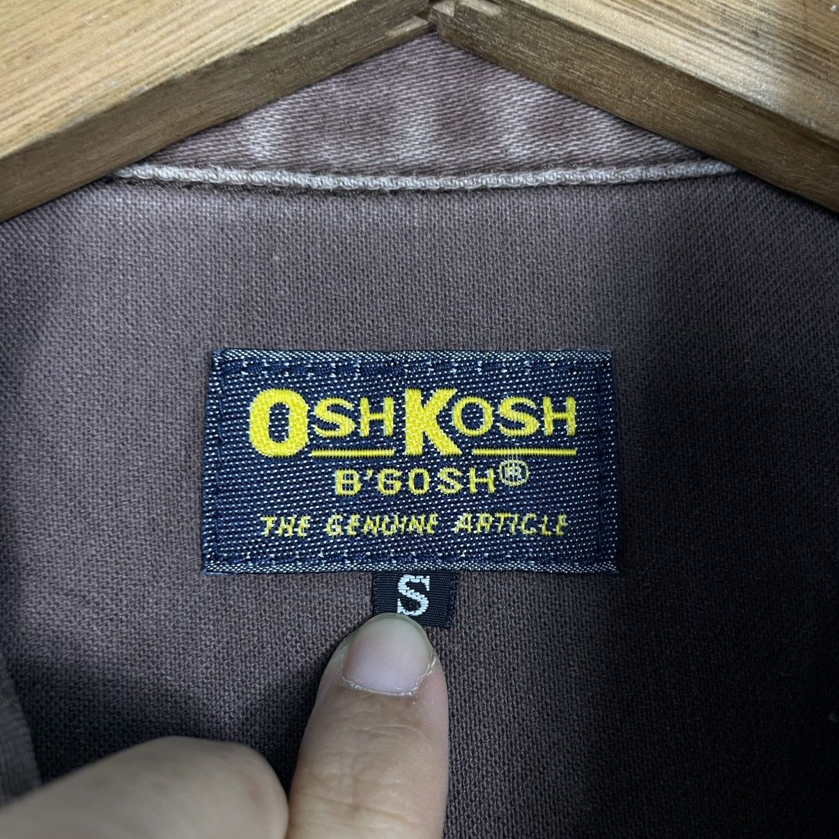 Oshkosh Oshkosh B'gosh Denim Trucker Jacket Size US S / EU 44-46 / 1 - 16 Thumbnail