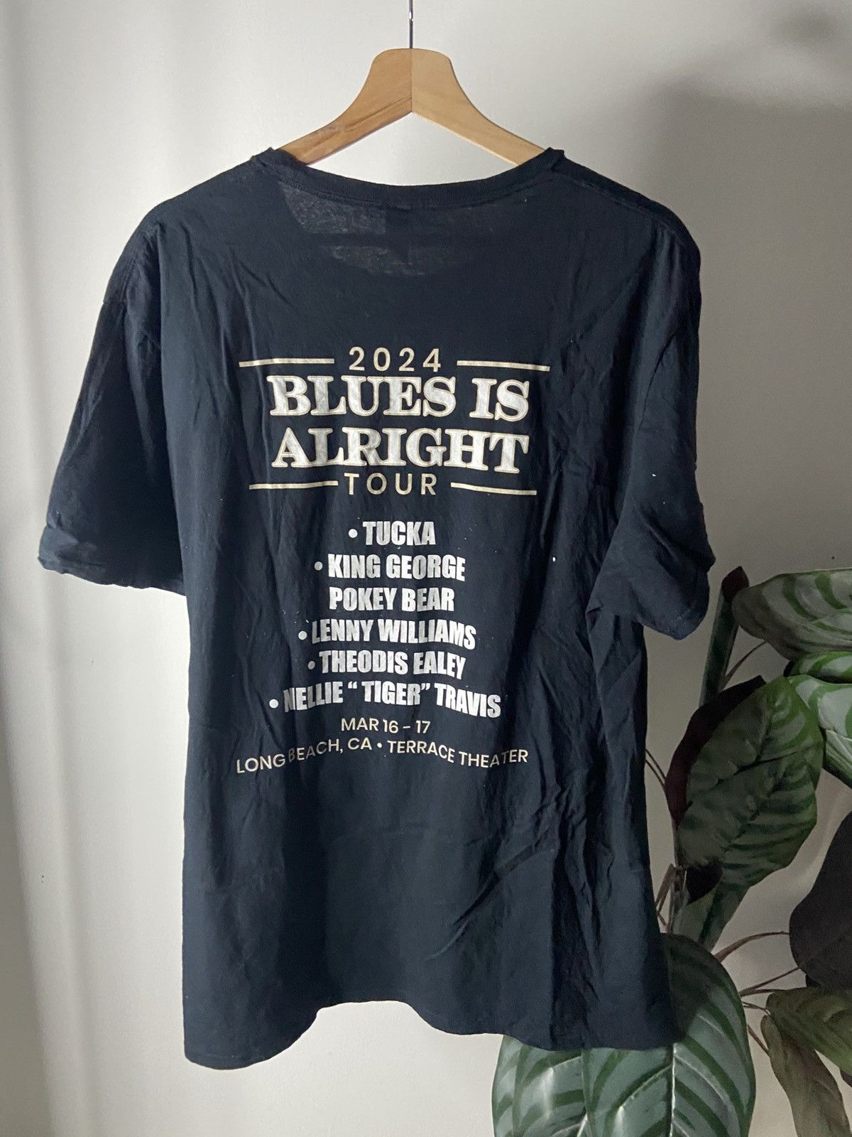 Band Tees Blues is Alright Tour 2024😊❤️ Size US XL / EU 56 / 4 - 4 Thumbnail