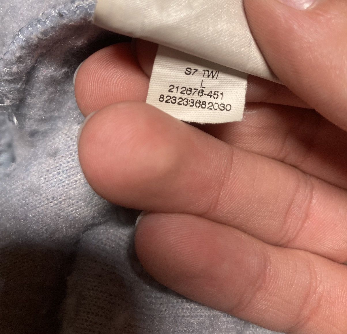 Nike × Vintage ⛩️Nike 1/3zip custom sherpa fleece vintage y2k biglogo blue Size US L / EU 52-54 / 3 - 8 Thumbnail