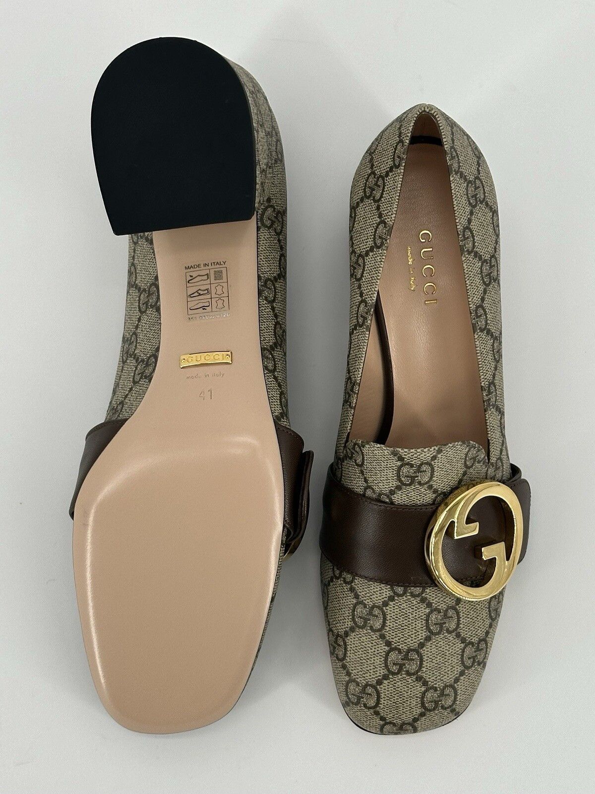 Gucci New Gucci Blonde Size-IT-41/US-11 Size US 11 / IT 41 - 11 Thumbnail