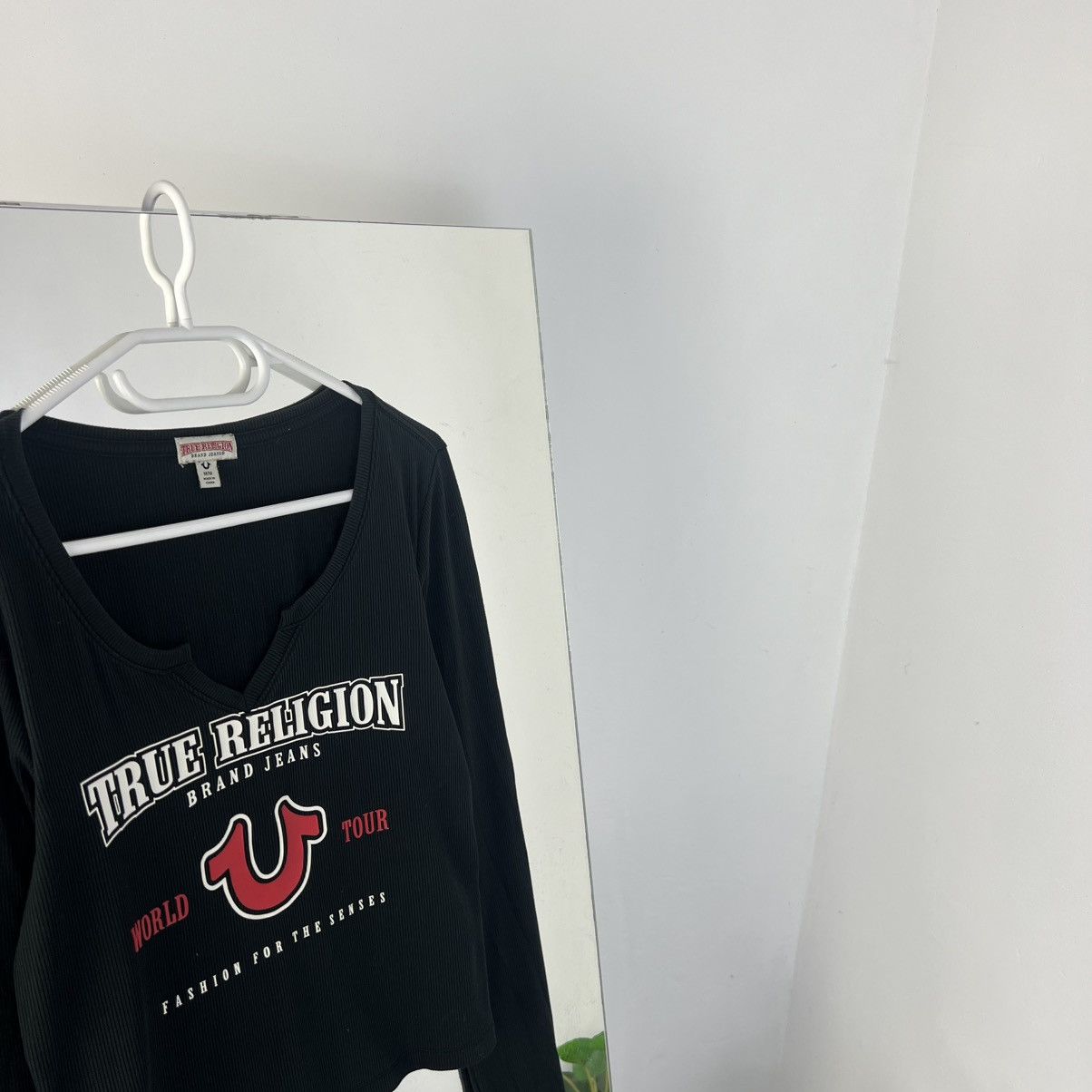 True Religion Vintage Y2K True Religion Big Logo Women Long Sleeve Size M / US 6-8 / IT 42-44 - 2 Thumbnail