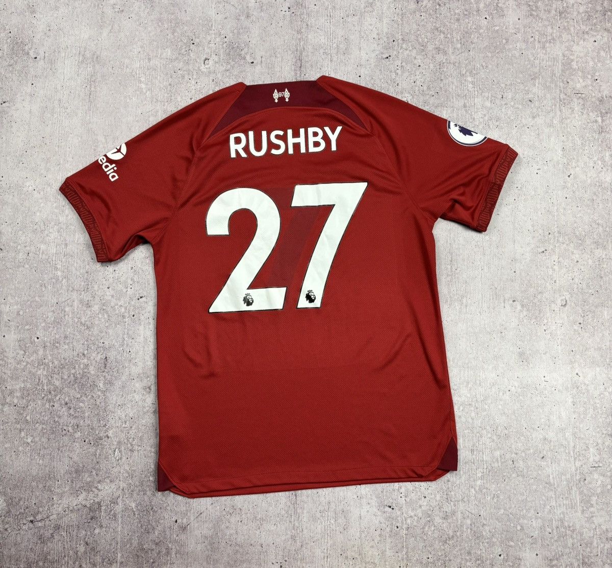 Nike Nike x Liverpool #27 Rushby soccer jersey size M Size US M / EU 48-50 / 2 - 4 Thumbnail
