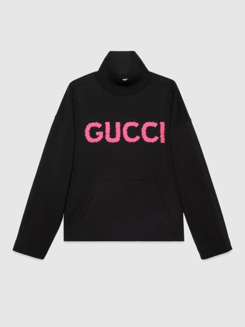 Gucci cotton jersey turtleneck sweatshirt Size M / US 6-8 / IT 42-44 - 1 Preview