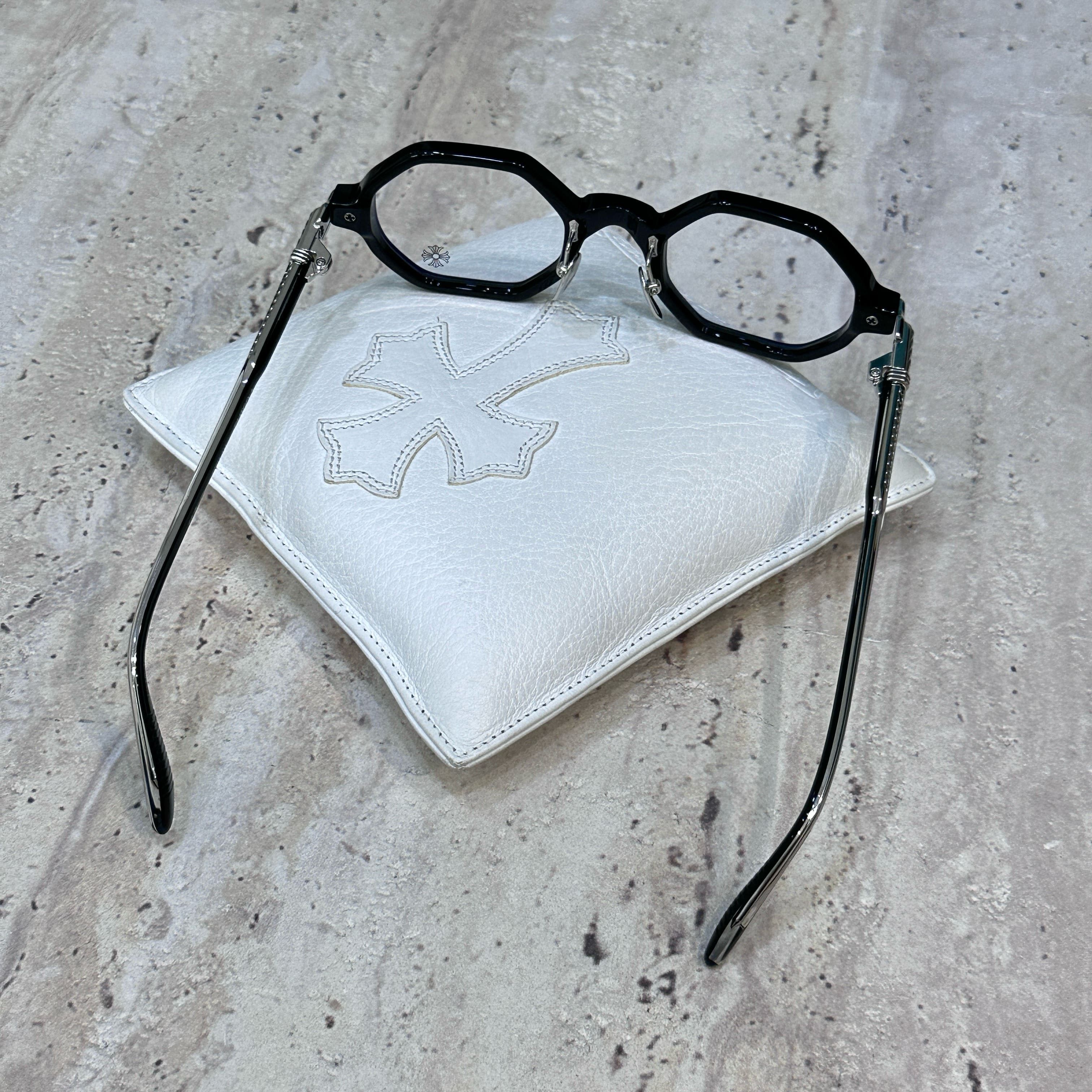 Chrome Hearts CHROME HEARTS Clitco-A BK Eyeglasses Size ONE SIZE - 2 Thumbnail