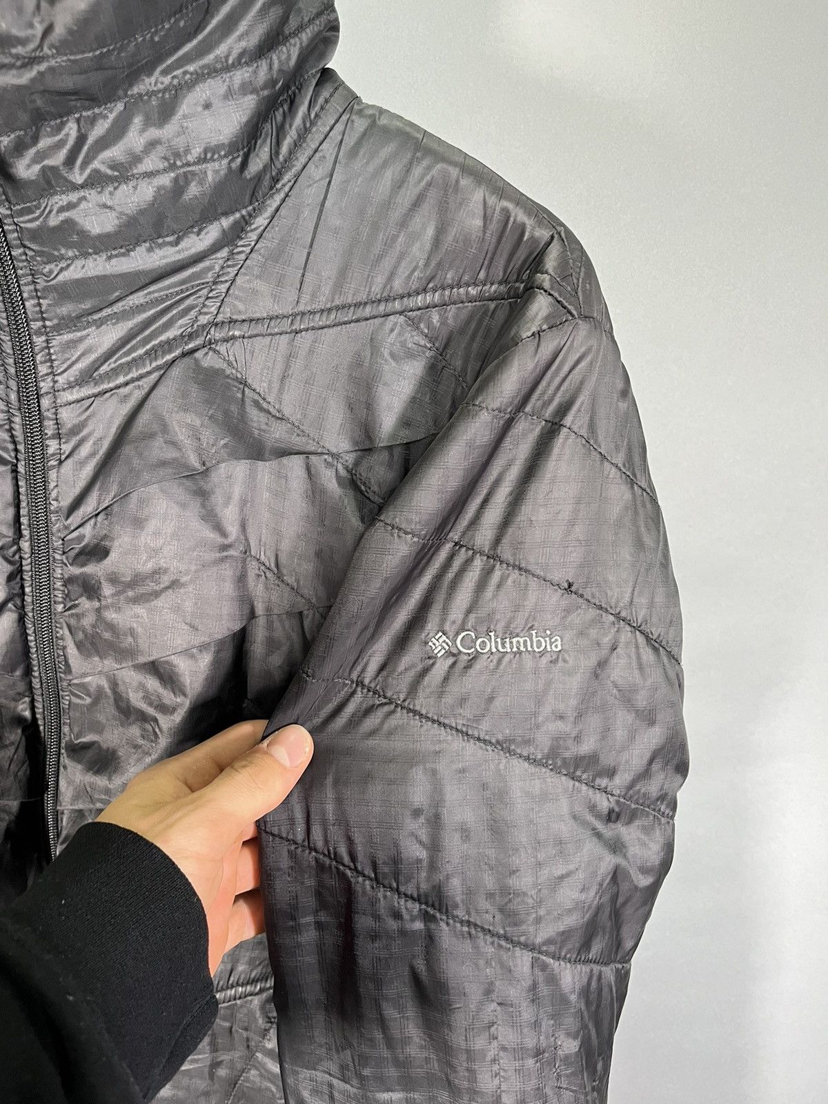 Columbia Black Columbia Omni-Heat Vent Puffer Jacket Size XL / US 12-14 / IT 48-50 - 2 Thumbnail