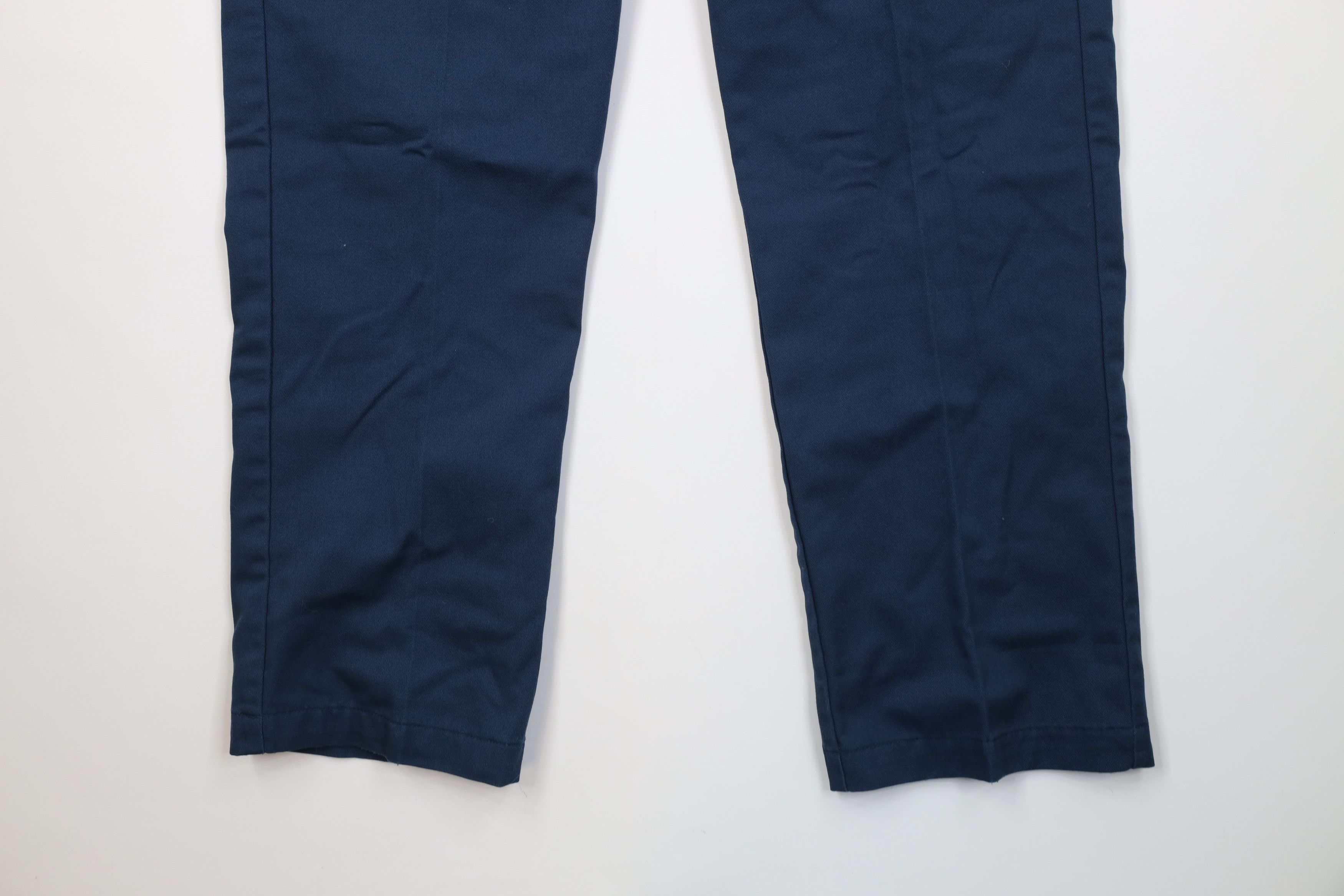 Dickies Vintage 70s Dickeis Chamois Lined Wide Leg Pants Blue USA Size US 38 / EU 54 - 5 Thumbnail