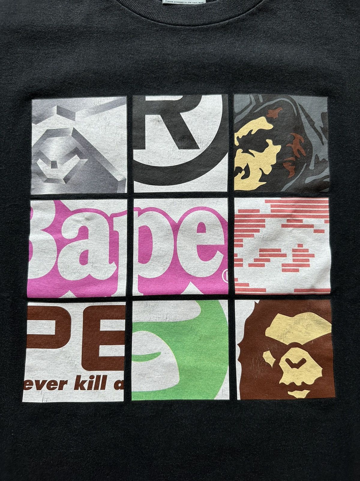 Bape × Vintage Bape Logo Tee Size US M / EU 48-50 / 2 - 3 Thumbnail