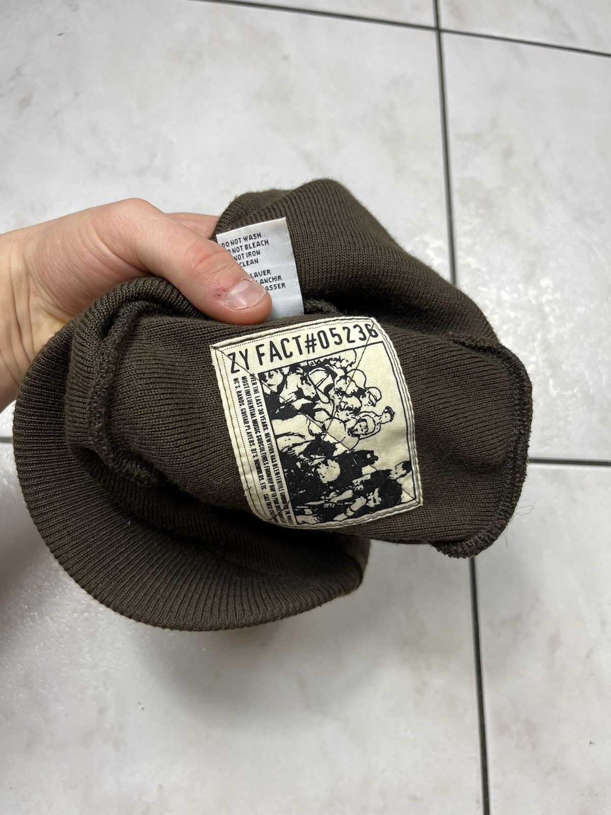 Vintage × Zoo York Vintage Zoo York visor radar beanie hat hip hop y2k knit Size ONE SIZE - 18 Thumbnail
