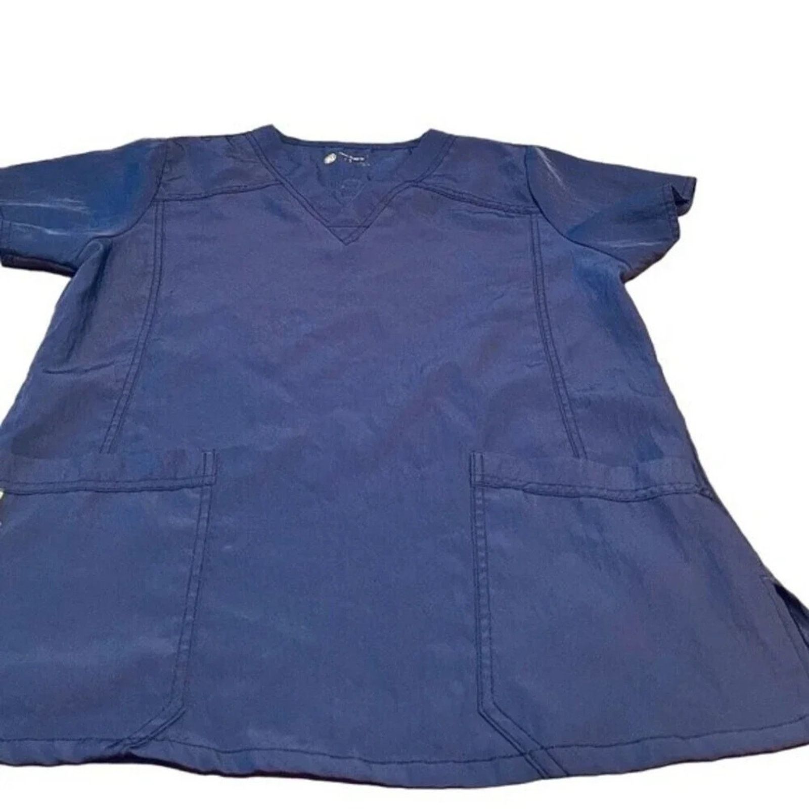 The Unbranded Brand WonderWink scrub top, size Large. This top has two pockets. Size L / US 10 / IT 46 - 1 Thumbnail