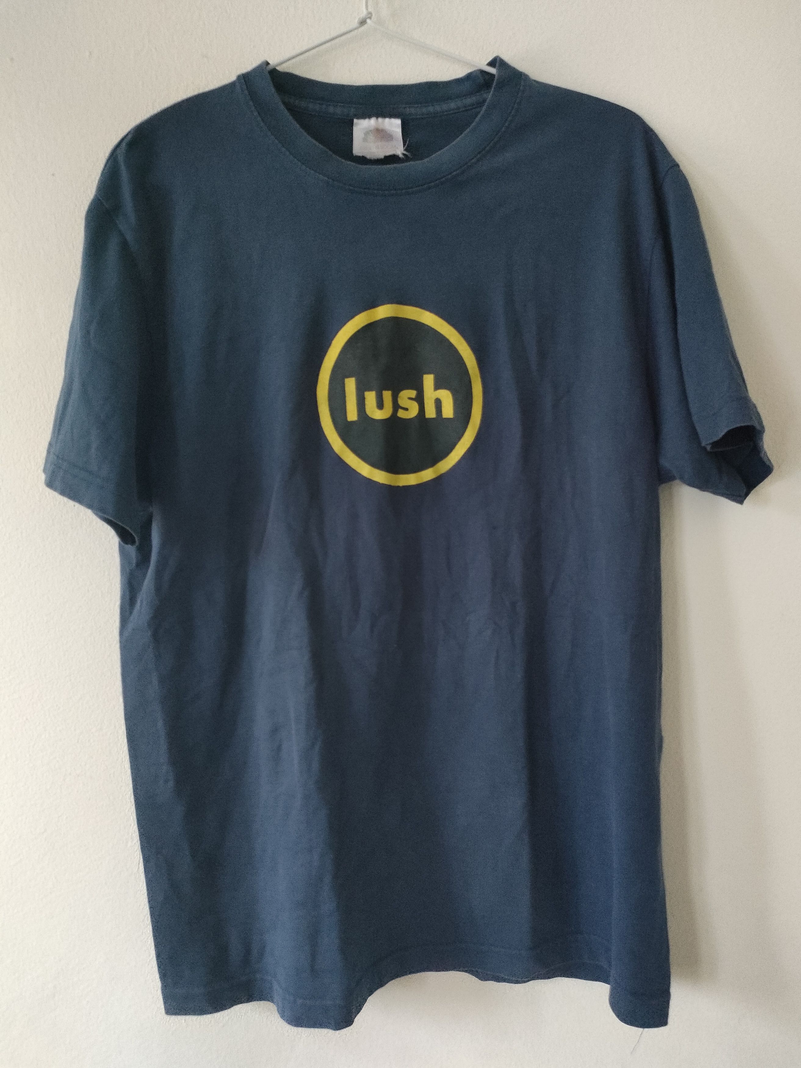 image of Lush - Vintage - Boot Tees in Blue, Men's (Size Medium)