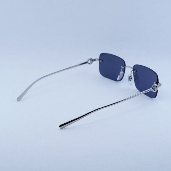 Gucci 🕶️ New Gucci GG1703S 003 Sunglasses - Silver Frame, Blue Size ONE SIZE - 10 Thumbnail