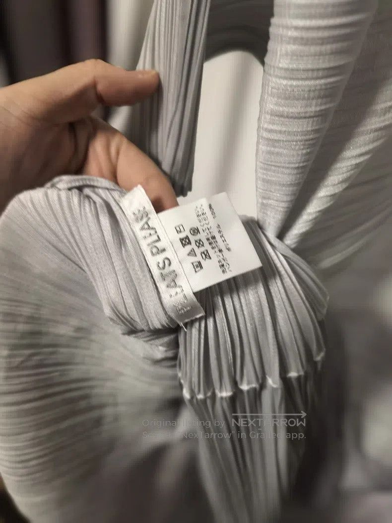 Issey Miyake Issey Miyake Dress Silver Gray Size S / US 4 / IT 40 - 2 Thumbnail