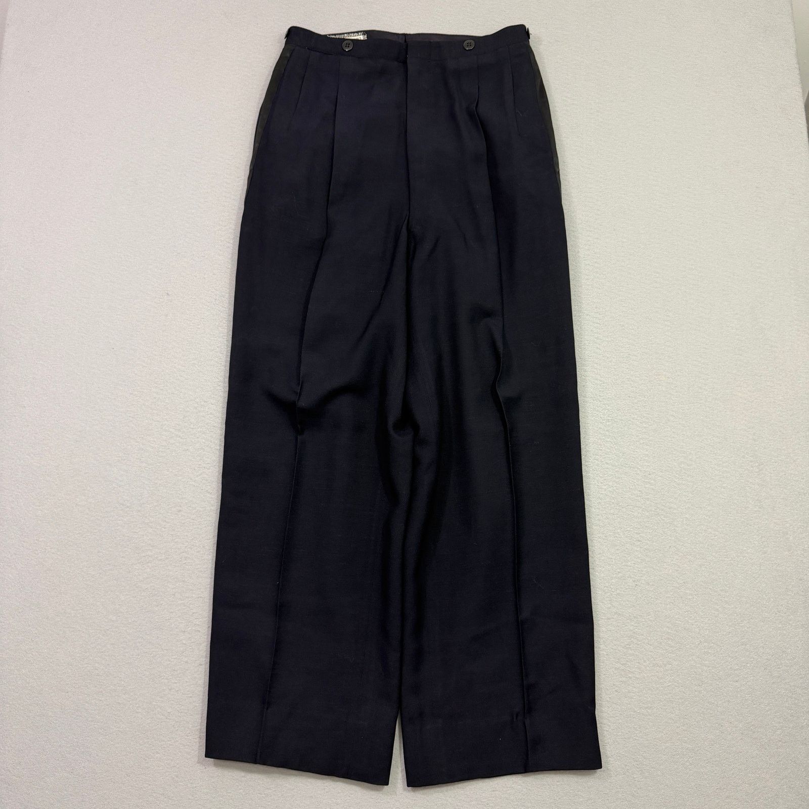 Vintage Vintage Military Army Trousers 30x29 Blue Conmar Zip 50s 60s Size US 30 / EU 46 - 1 Thumbnail