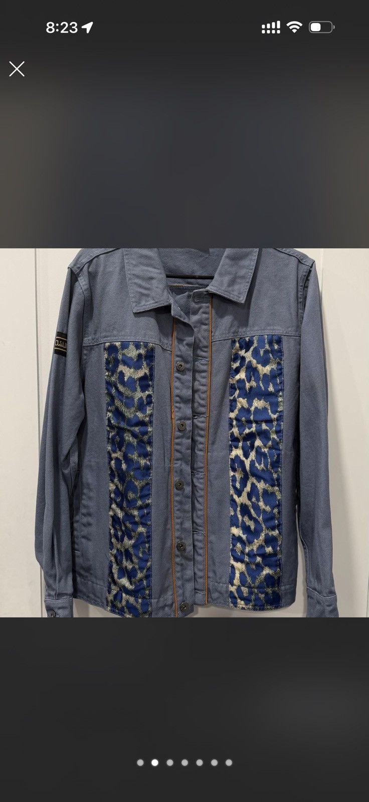 Pleasures PLEASURES DENIM BUTTON TRUCKER JACKET Size US L / EU 52-54 / 3 - 5 Thumbnail