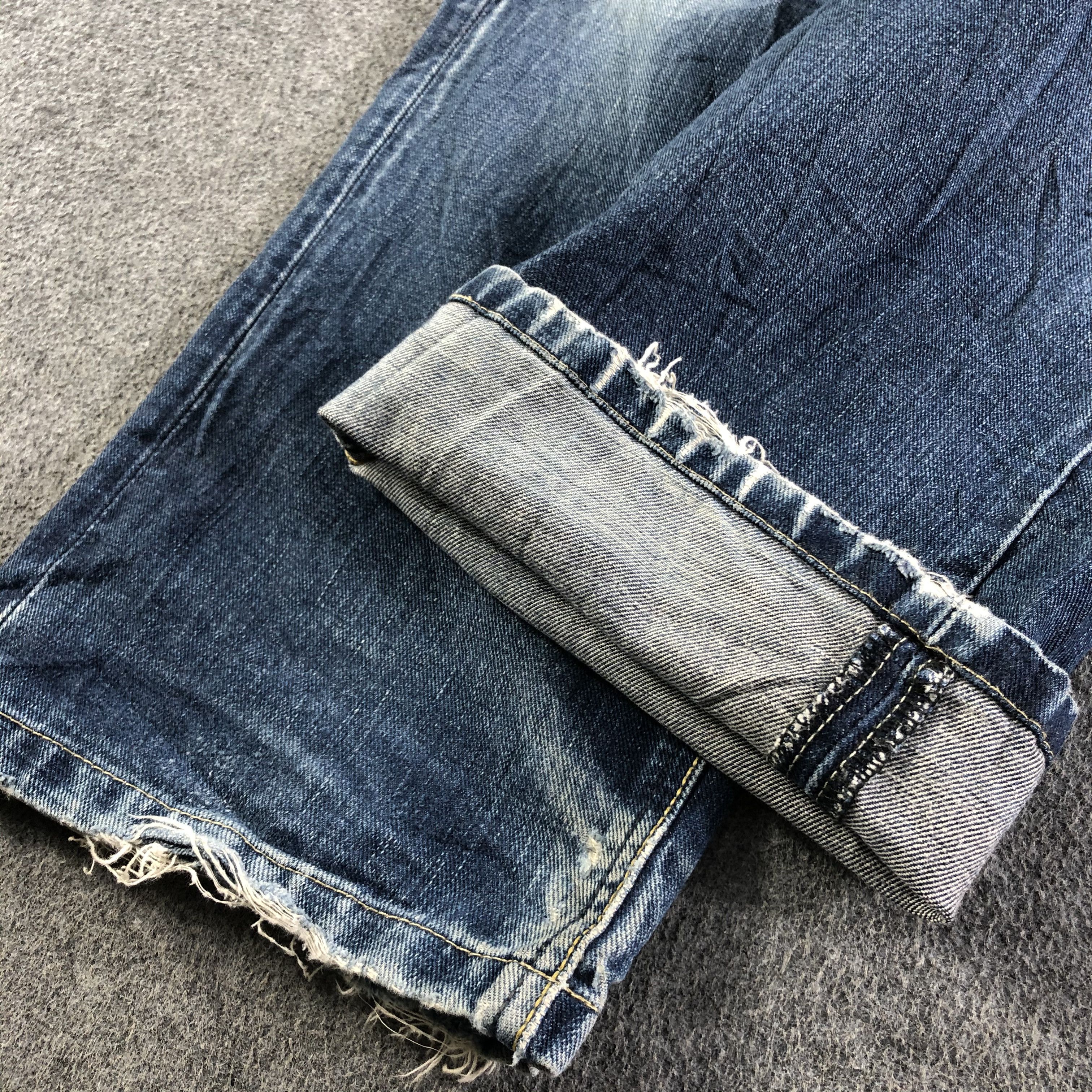 Lee Vintage Blue Wash Lee Jeans-J3633 Size US 40 / EU 56 - 7 Thumbnail