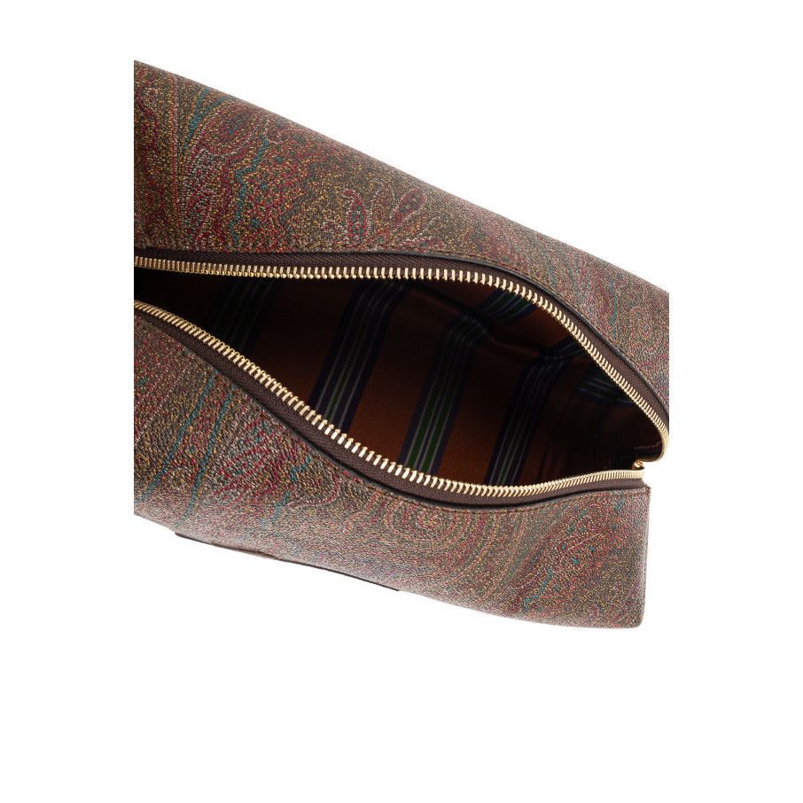 Etro ETRO Embroidered Brown Cosmetic Bag New & Authentic Size ONE SIZE - 2 Thumbnail