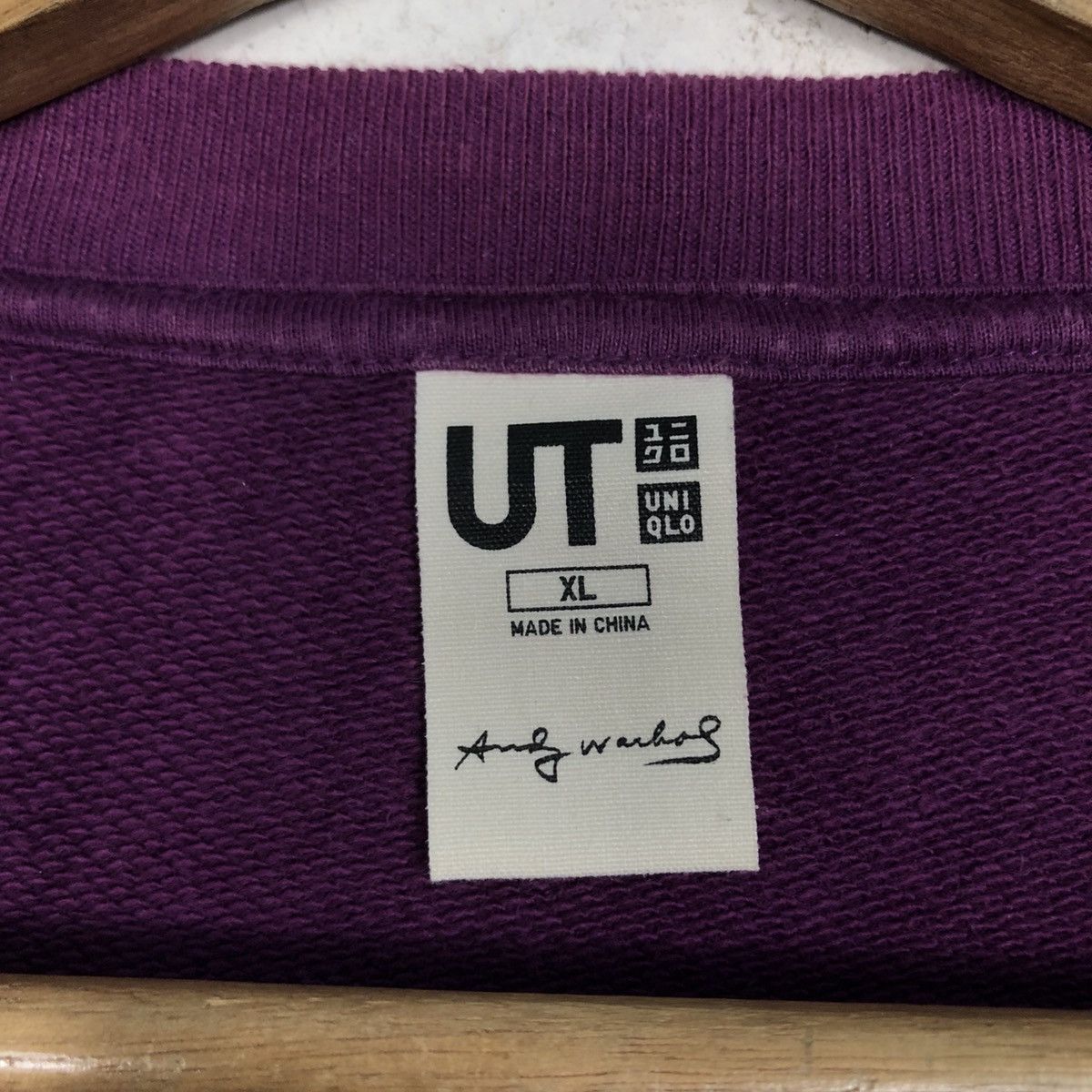 Andy Warhol 📌Vintage Sweatshirt Andy Warhol Big Logo Size US XL / EU 56 / 4 - 15 Thumbnail