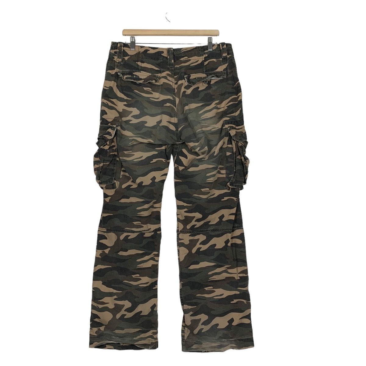Japanese Brand TWENTY WORKS 6 Pocket Camo Cargo Tactical Pant #0172-C9 Size US 36 / EU 52 - 8 Thumbnail