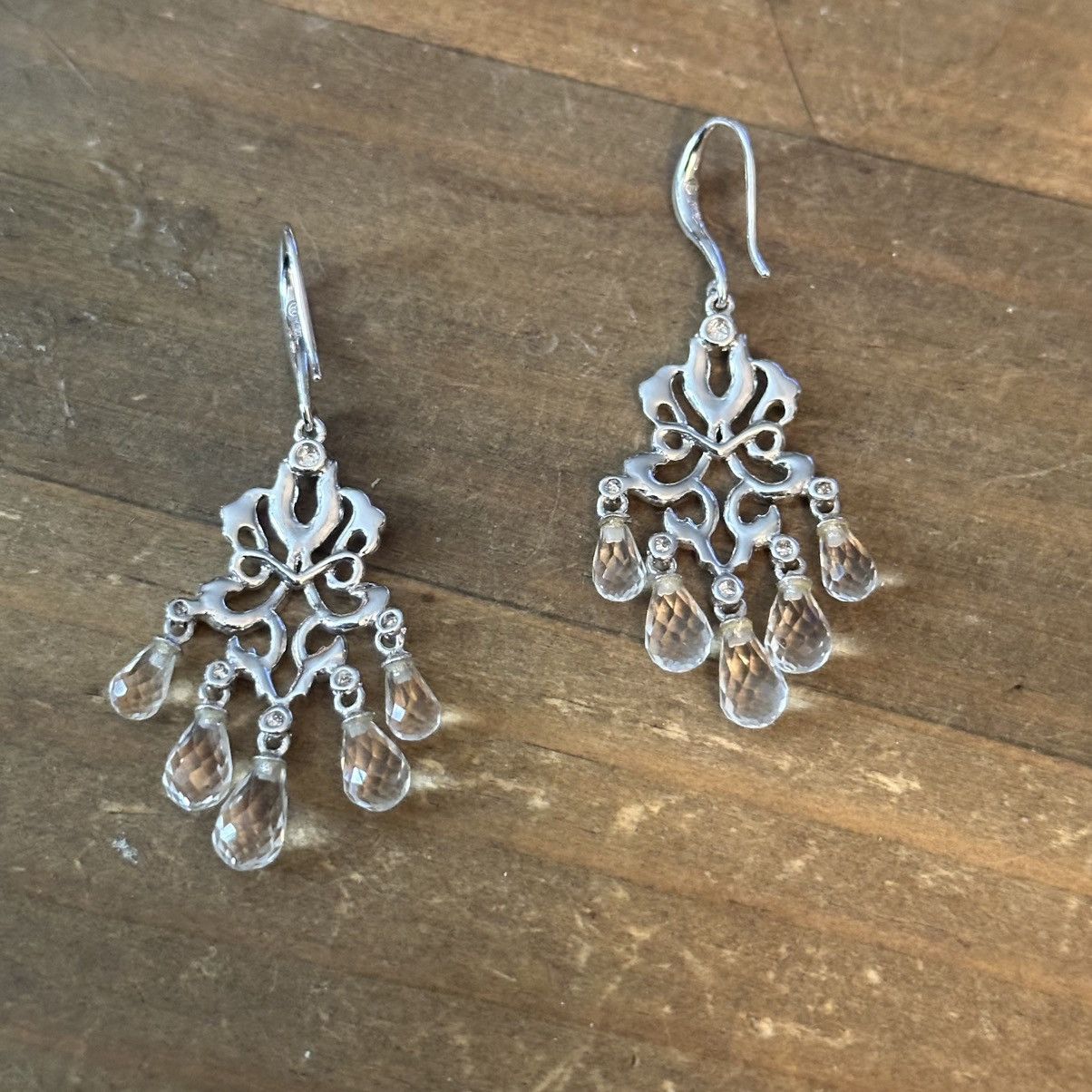 Other Napier crystal chandelier earrings Size ONE SIZE - 6 Thumbnail