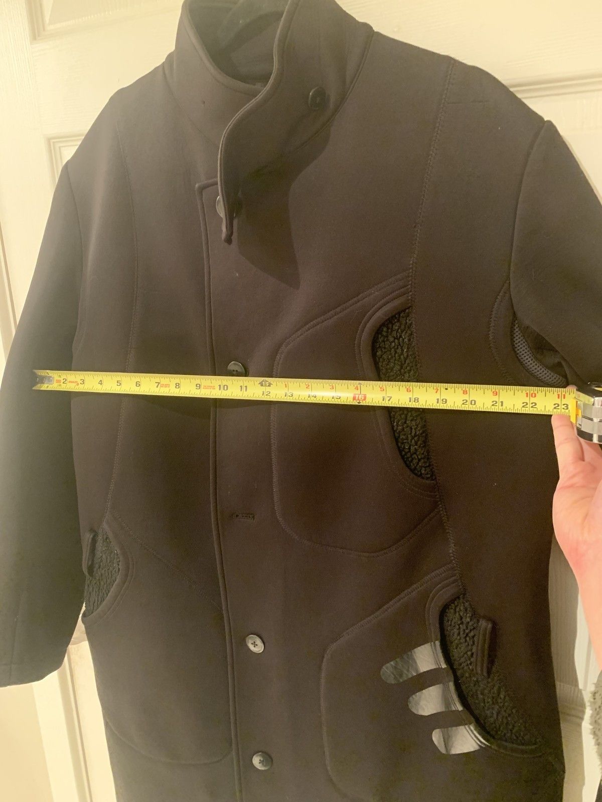 Adidas Y-3 Future Sport Neoprene Long Coat Size US M / EU 48-50 / 2 - 11 Thumbnail