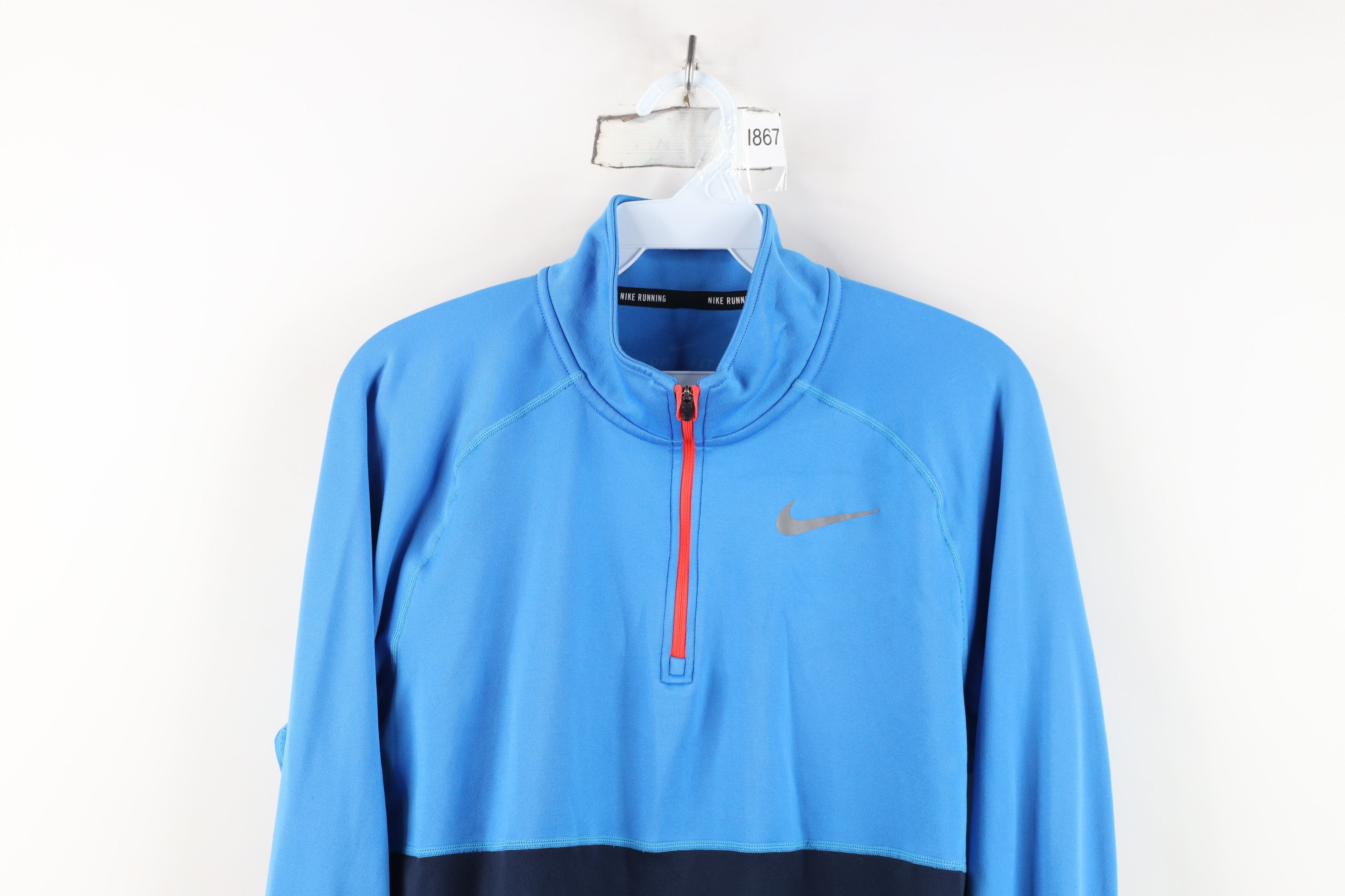Nike Nike Running Reflective Mini Swoosh Pullover Jacket Top Size US L / EU 52-54 / 3 - 2 Thumbnail