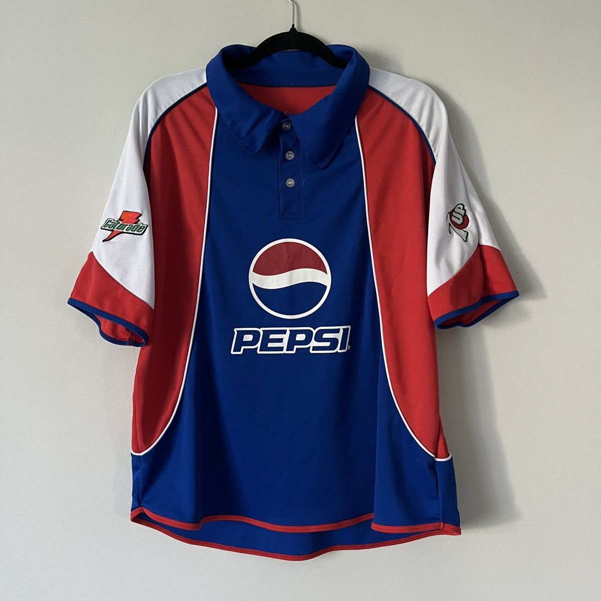 Pepsi Vintage Pepsi Jersey Size M #6 Persect Football Size US M / EU 48-50 / 2 - 3 Thumbnail