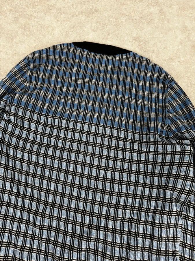 Louis Vuitton Louis Vuitton Blue Checkered Contemporary Sweater Size US S / EU 44-46 / 1 - 6 Thumbnail