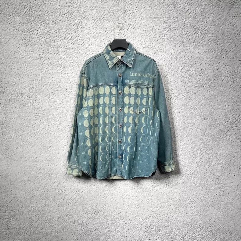 Loewe LOEWE Paula's series eclipse denim shirt jacket Size M / US 6-8 / IT 42-44 - 1 Thumbnail