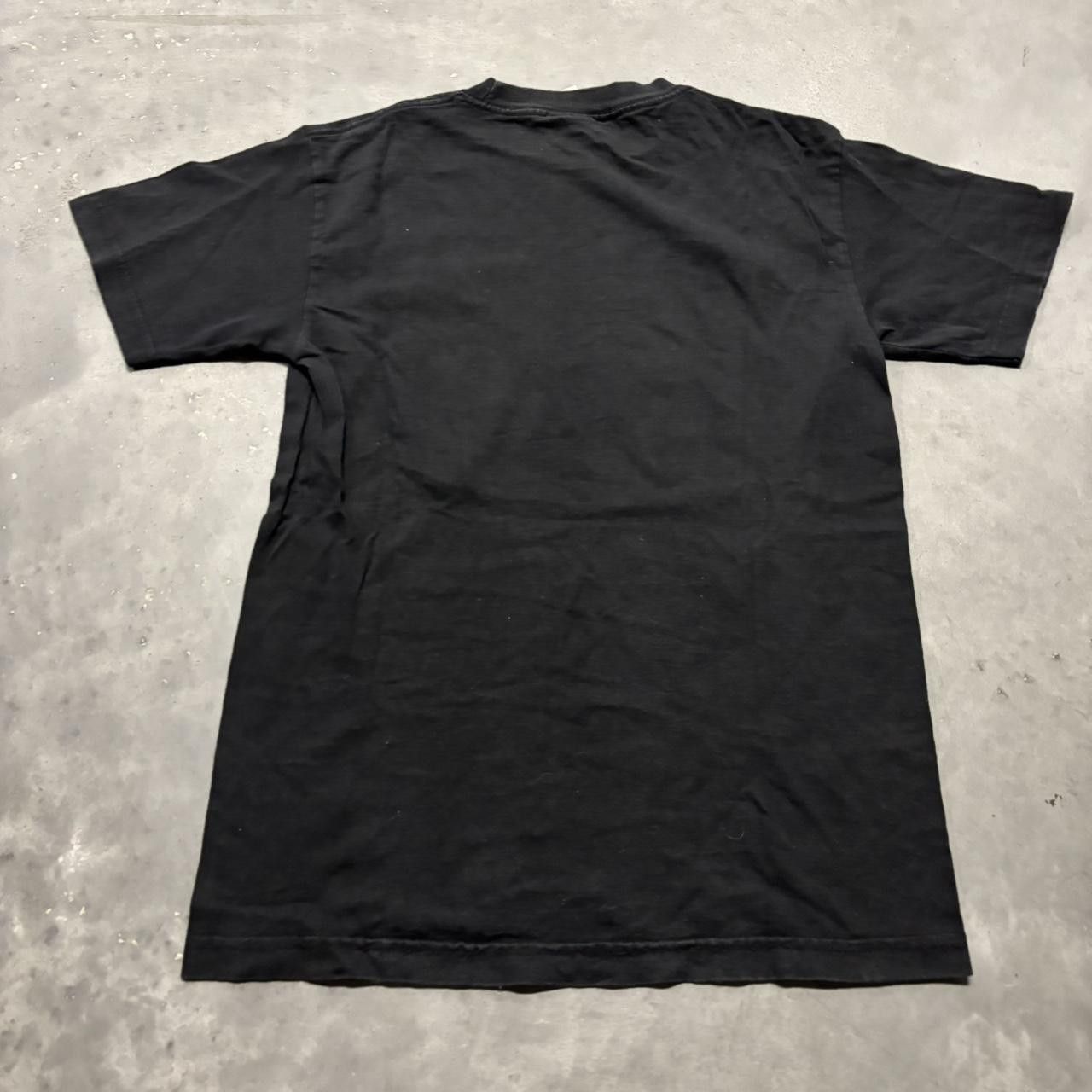 Japanese Brand × Vintage Crazy Vintage Y2K/2000s Black Urban Skiwear Graphic Tee! Size US S / EU 44-46 / 1 - 4 Thumbnail
