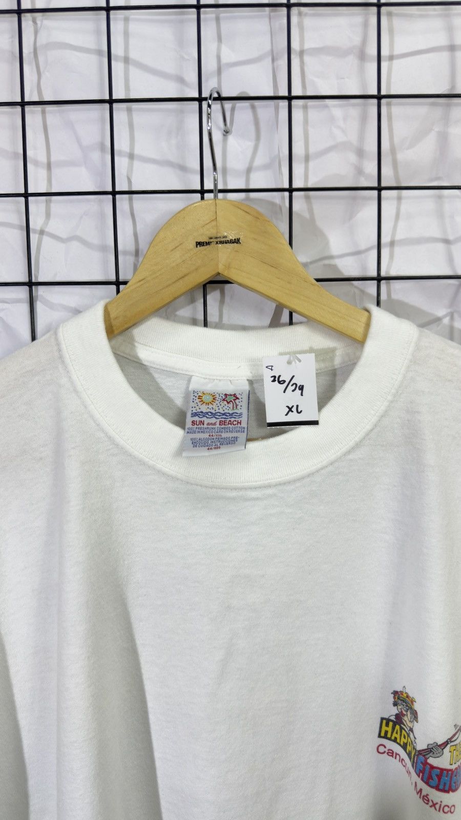 Vintage Vintage 90's humor 18sx graphic tee shirt Size US XXL / EU 58 / 5 - 8 Thumbnail