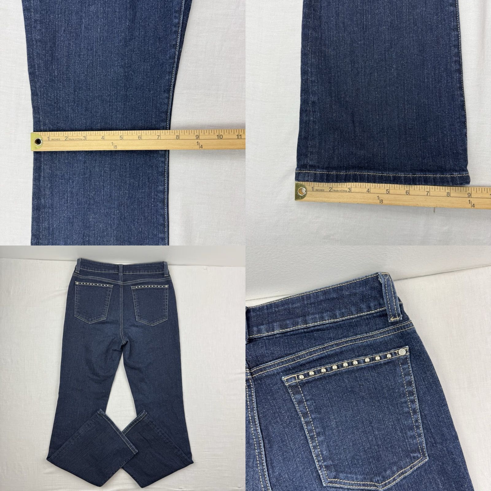 Vintage VINTAGE MiracleBody Y2K Bootcut Jeans Womens 8 Mid Hipster Blue 32in Inseam Regular 8.5-10.5in Rise Mens? Womens Size 30" / US 8 / IT 44 - 9 Thumbnail