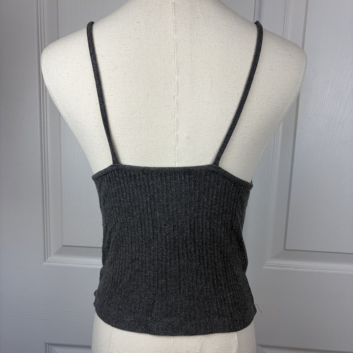 Brandy Melville Brandy Melville gray tank top Size ONE SIZE - 2 Thumbnail