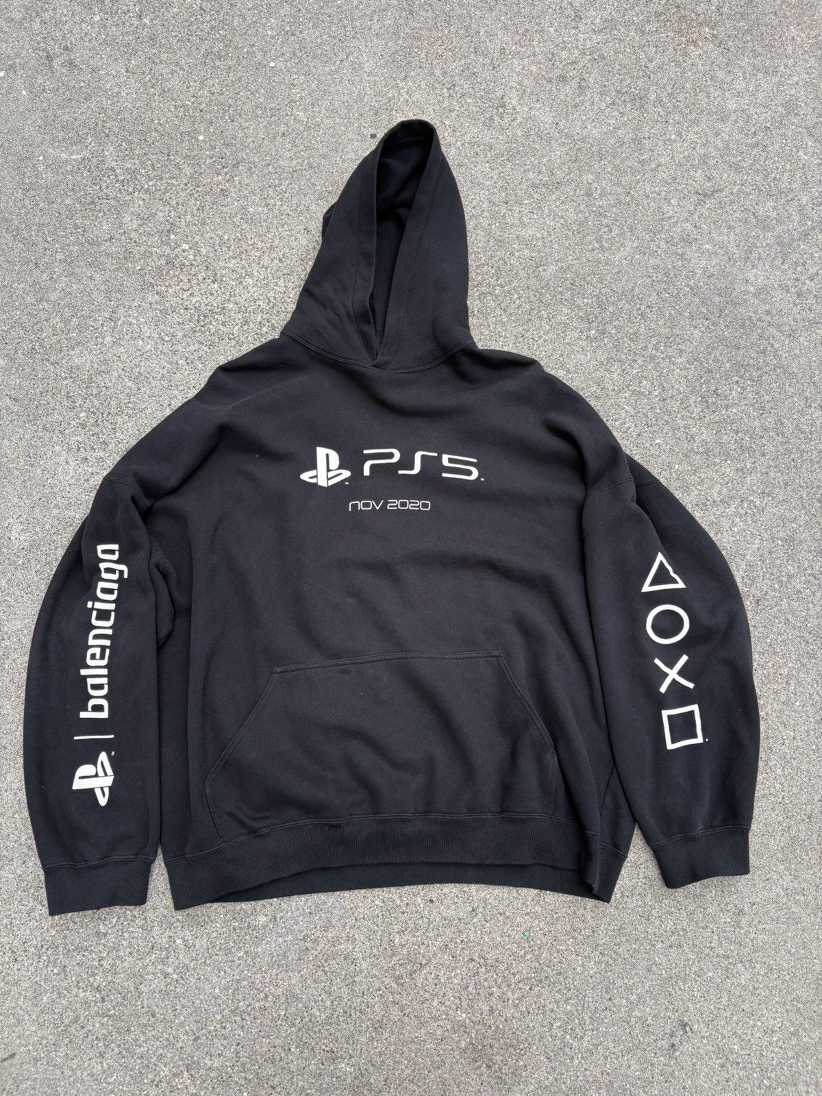 Balenciaga Balenciaga Hoodie Size US XXS / EU 40 - 1 Thumbnail