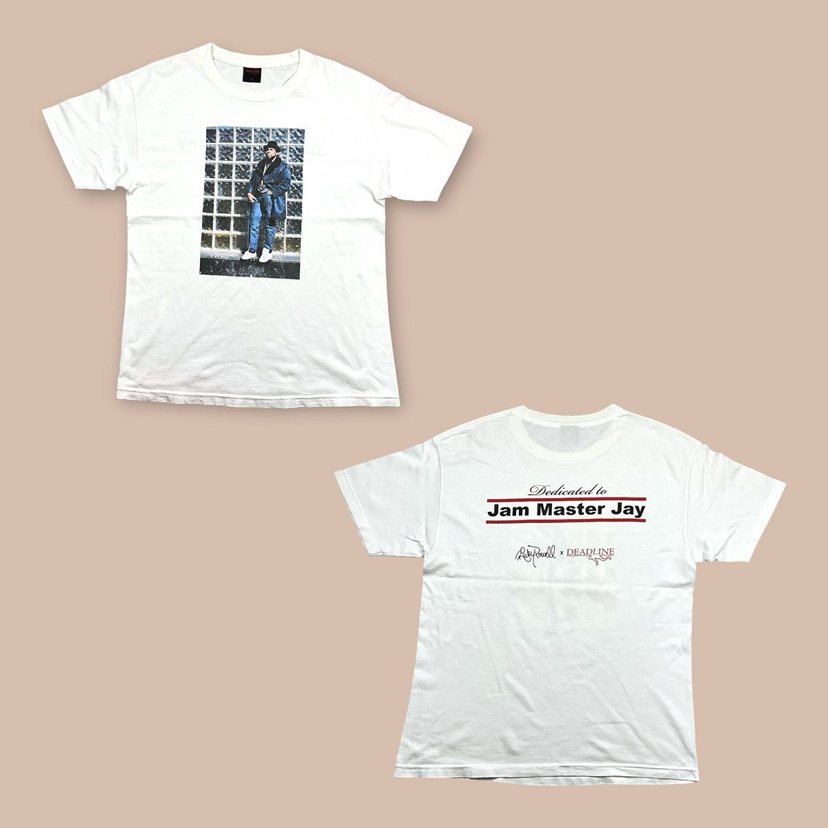 Rap Tees Ricky Powell x DEADLINE Dedicated to Jam Master Jay Tee Size US L / EU 52-54 / 3 - 1 Thumbnail