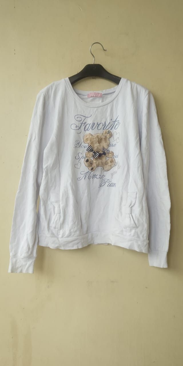 Japanese Brand Mezzo piano 2 pocket sweater Size M / US 6-8 / IT 42-44 - 1 Thumbnail
