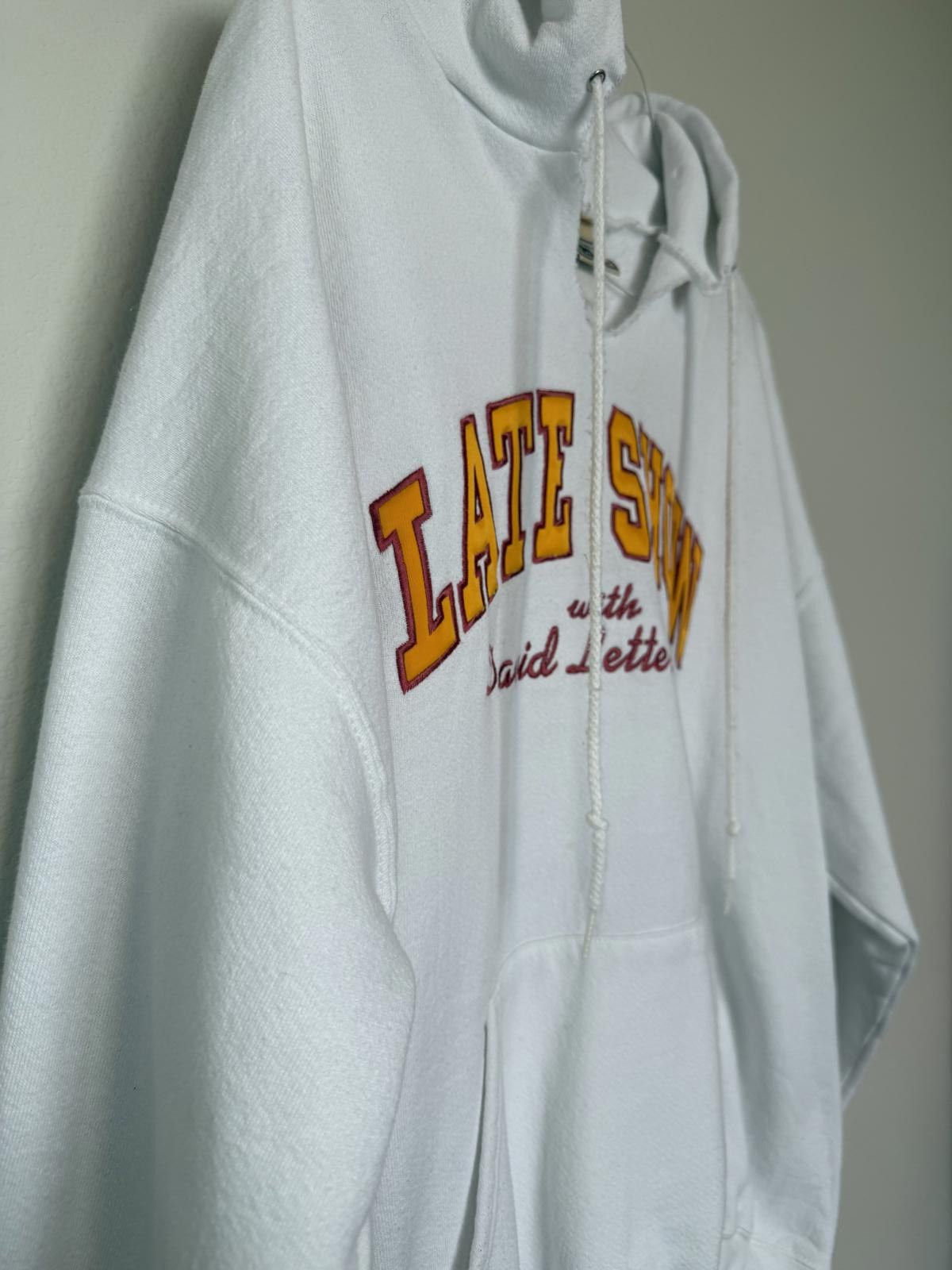 Designer Vintage Late show with David Letterman hoodie Size US XXL / EU 58 / 5 - 4 Thumbnail