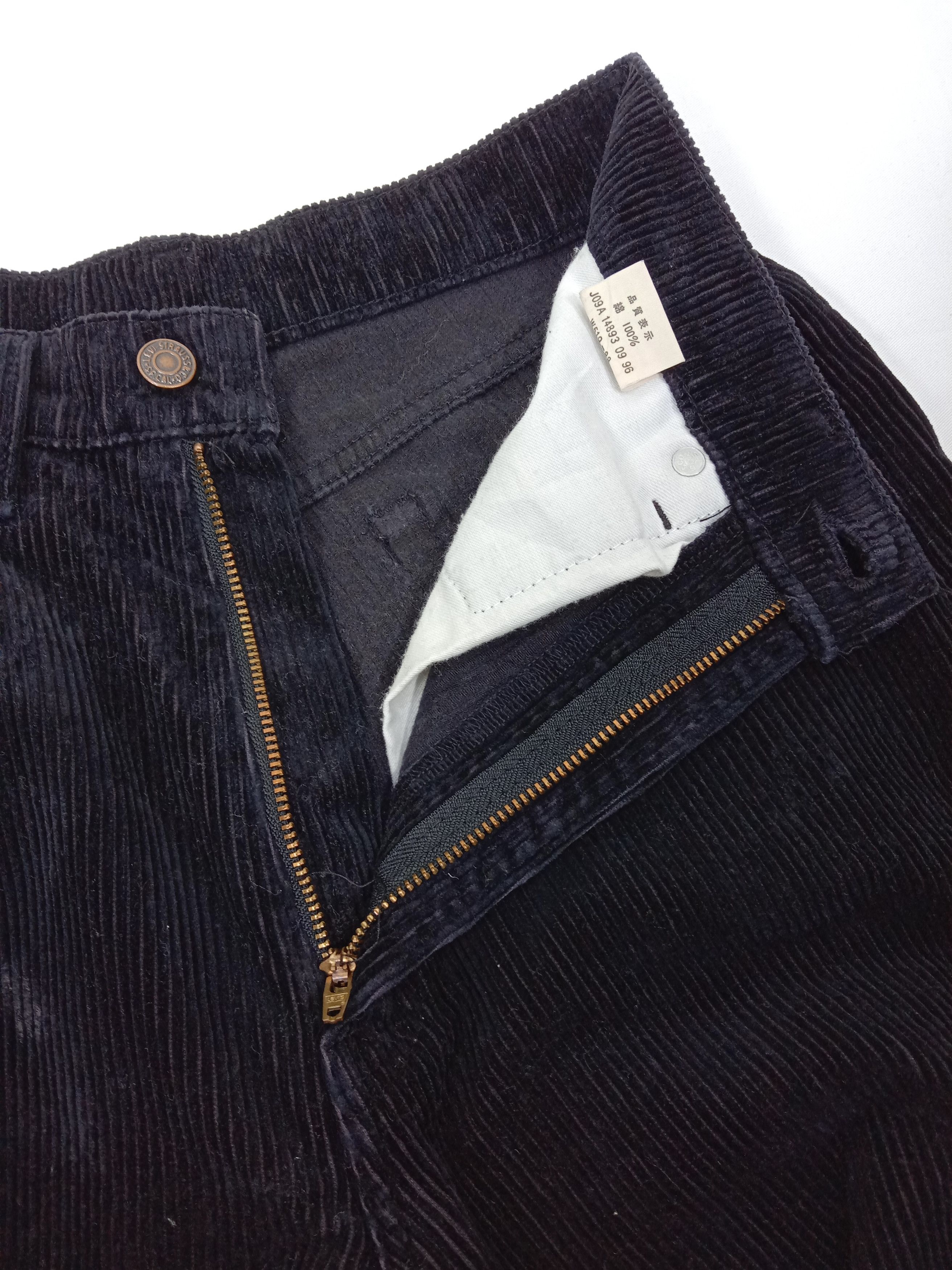 Levi's Vintage 90s Levi's 519 Corduroy Pants Size 27" / US 4 / IT 40 - 9 Thumbnail