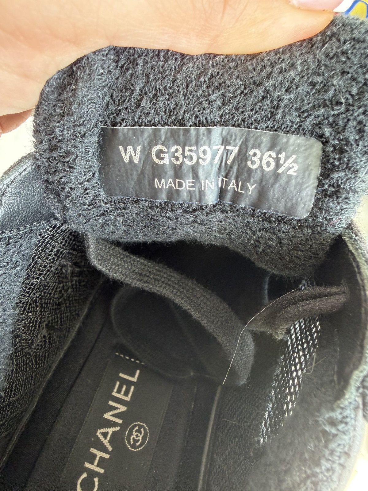 Chanel Chanel black and gray sneakers Size US 6.5 / IT 36.5 - 5 Thumbnail
