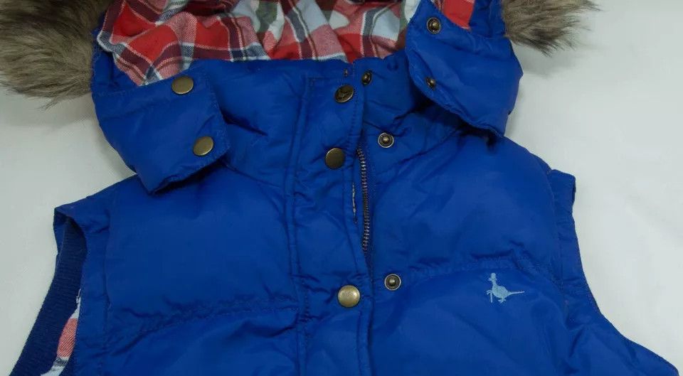 Jack Wills JACK WILLS WAISTCOAT ZIP HOODY DUCK DOWN SIZE UK 8 - Size S / US 4 / IT 40 - 6 Thumbnail
