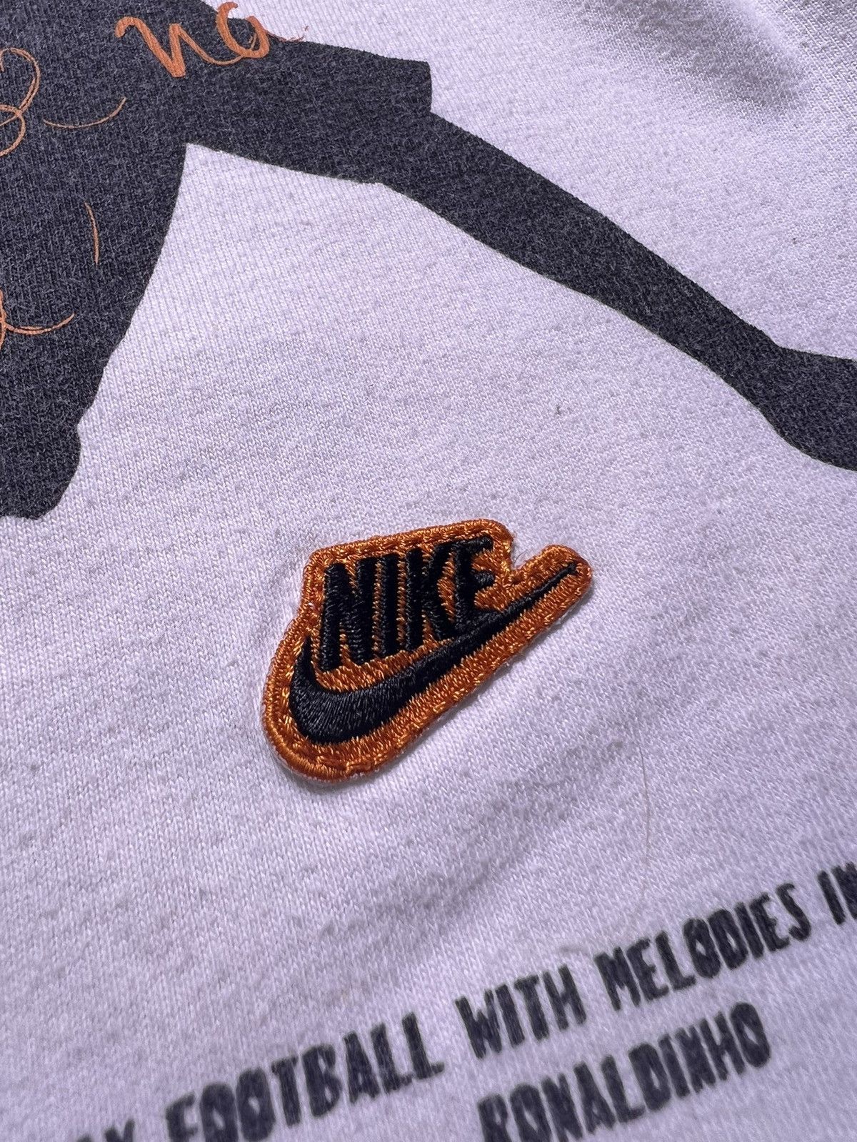 Nike NIKE RONALDINHO R10 Quote SIZE M Soccer Shirt Size US M / EU 48-50 / 2 - 3 Thumbnail