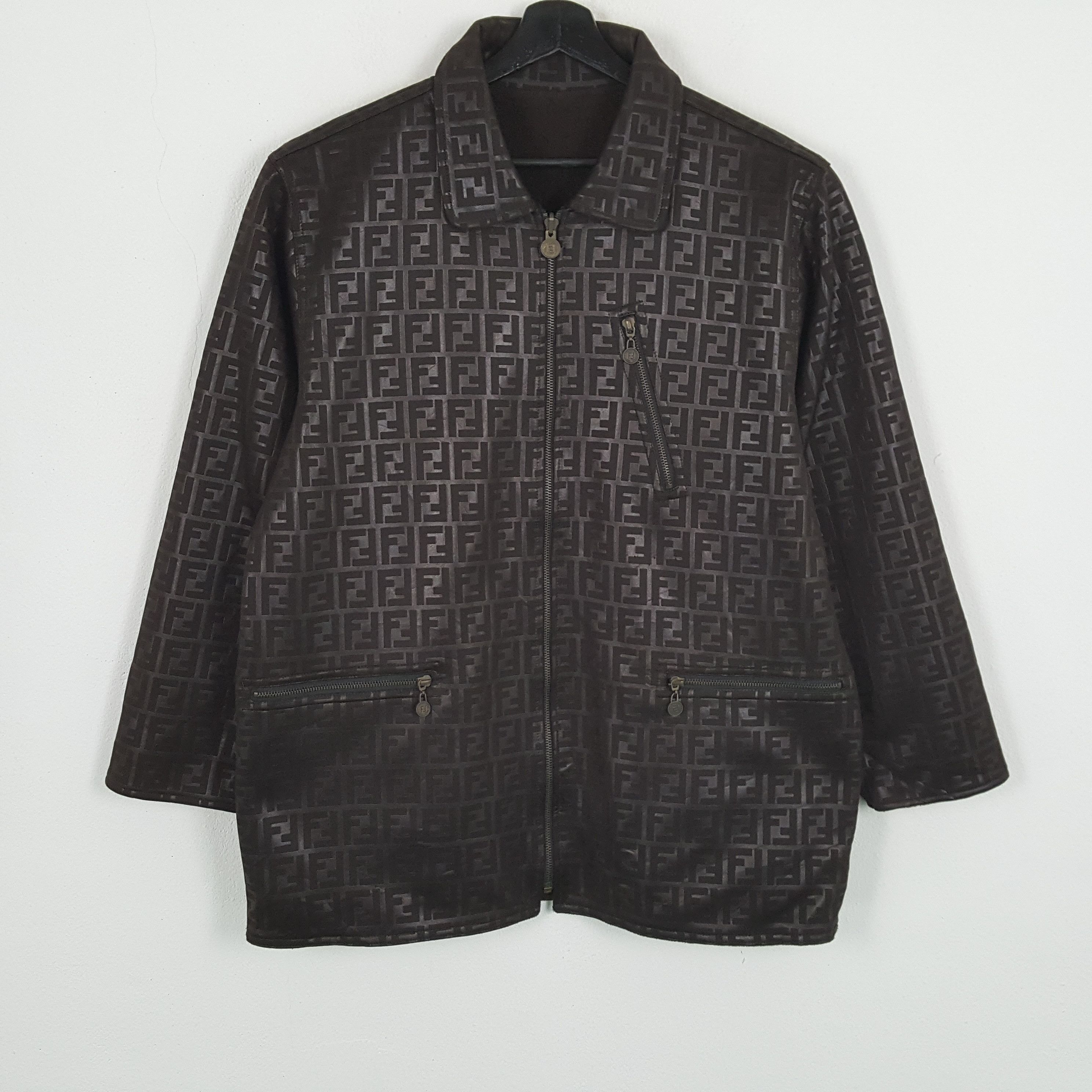 Fendi FENDI Reversible Jacket Luxury Brand Fashion Style Size US L / EU 52-54 / 3 - 1 Thumbnail