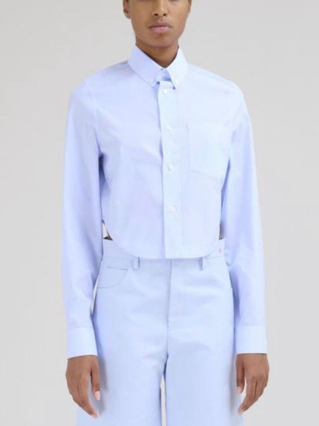 Marni o1f1d3z0326 Shirt in Blue Size M / US 6-8 / IT 42-44 - 1 Preview