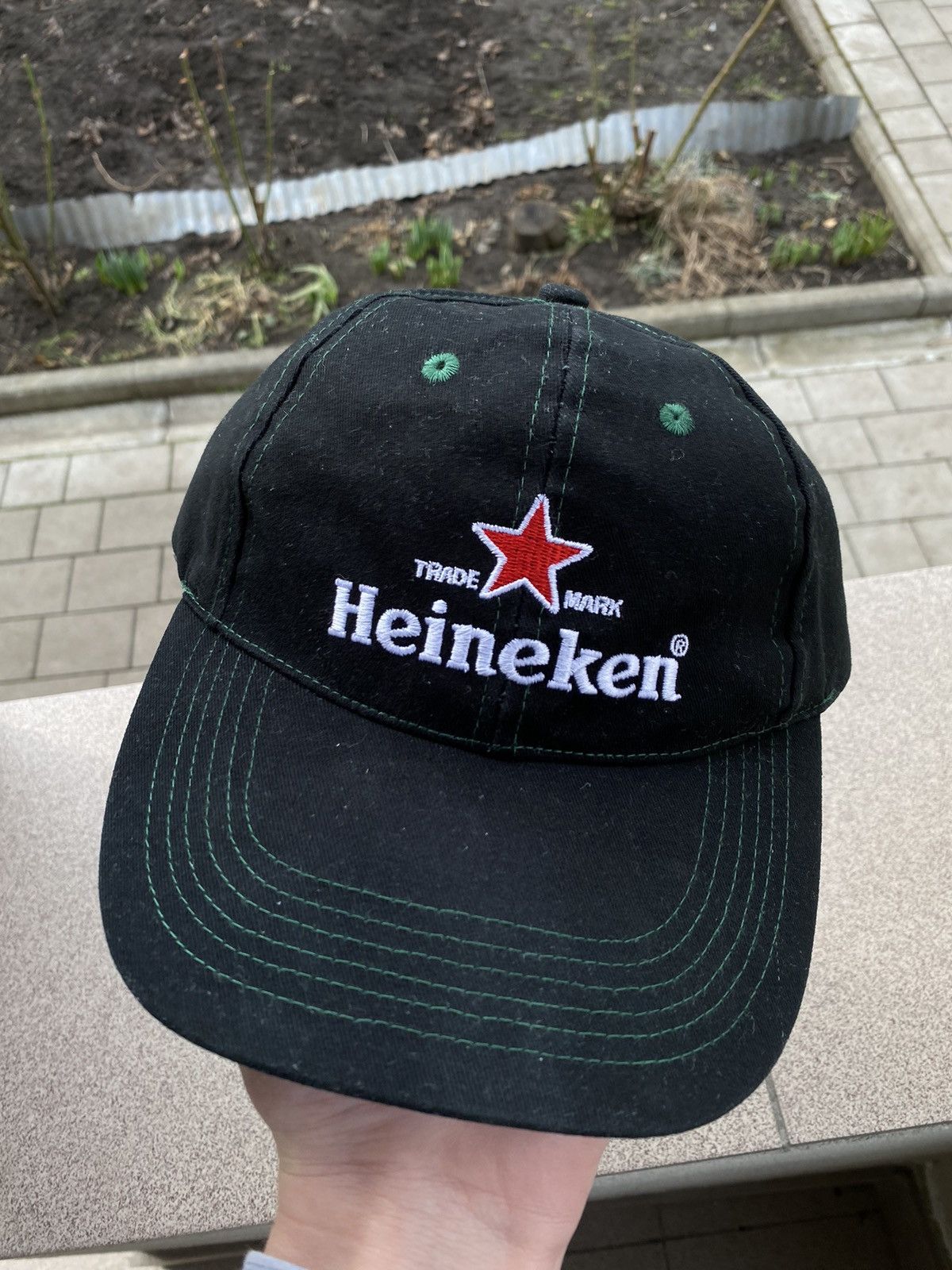Heineken × Vintage Vintage 90s Heineken Cap Streetwear Size ONE SIZE - 2 Thumbnail