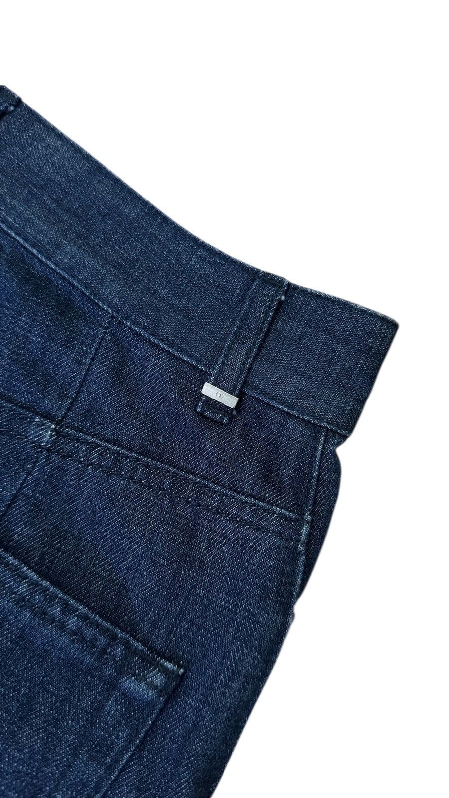 Dior Christian Dior wide leg denim pants Size 26" / US 2 / IT 38 - 4 Thumbnail
