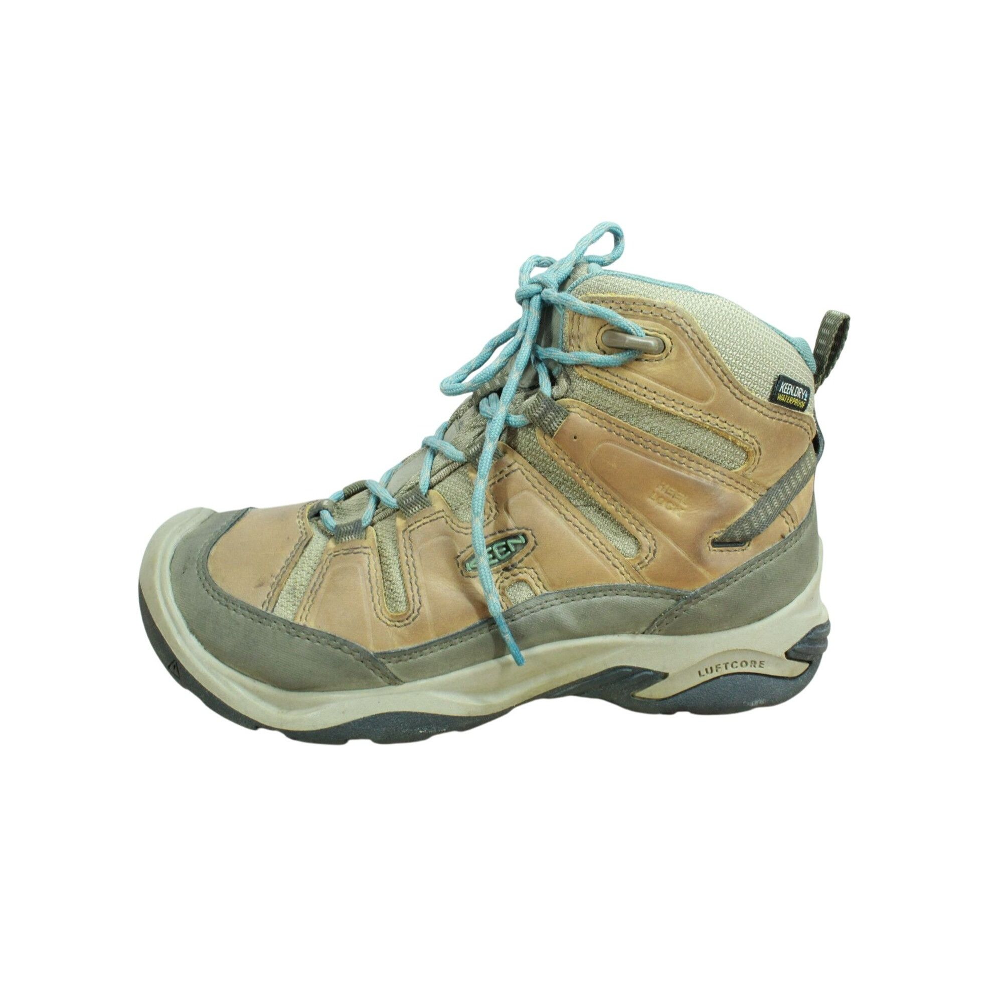 Keen Circadia Brown Leather Waterproof Hiking Boots