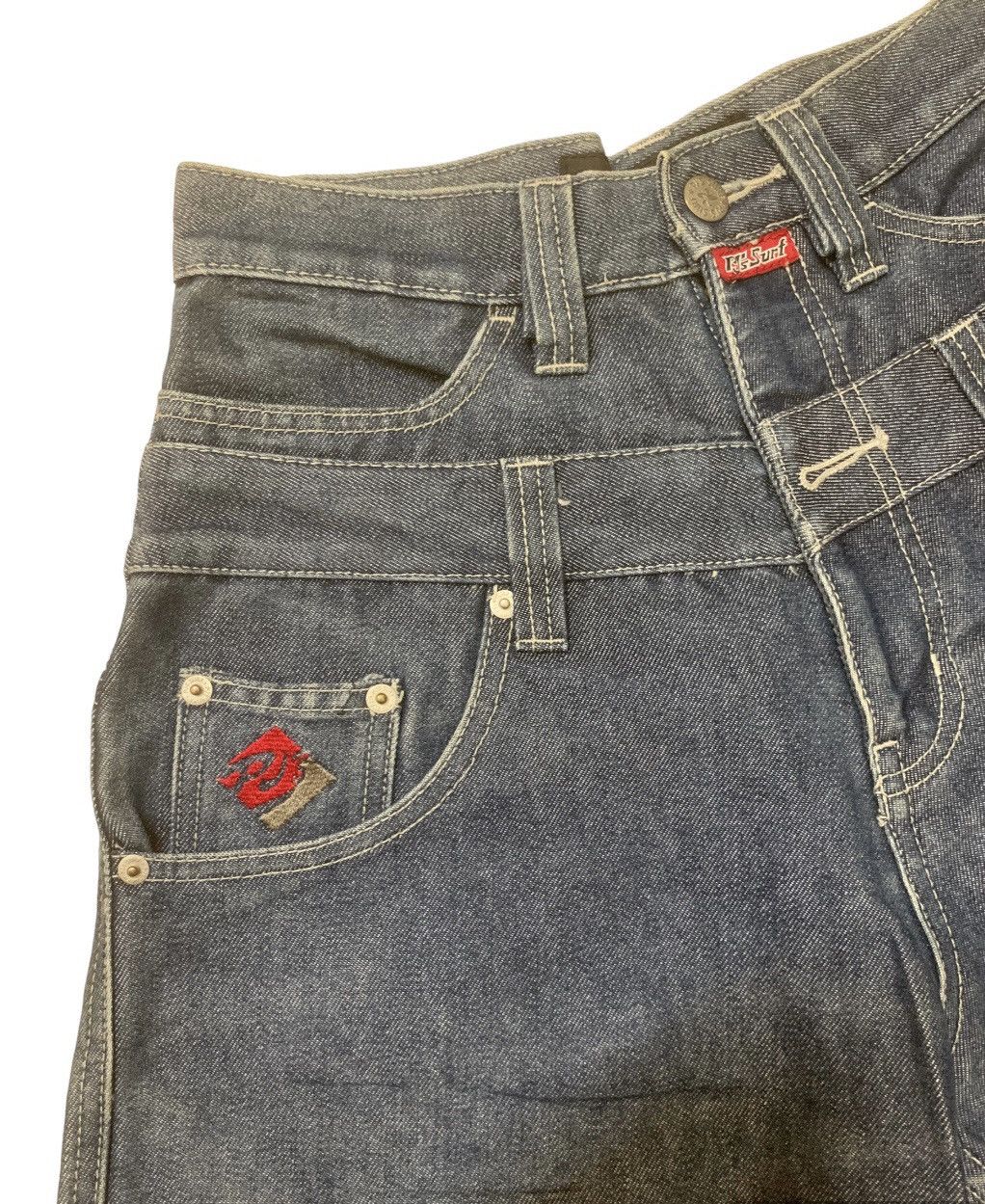 JNCO PJ’s SURF BAGGY DOUBLE WAIST DENIM Size US 27 - 4 Thumbnail