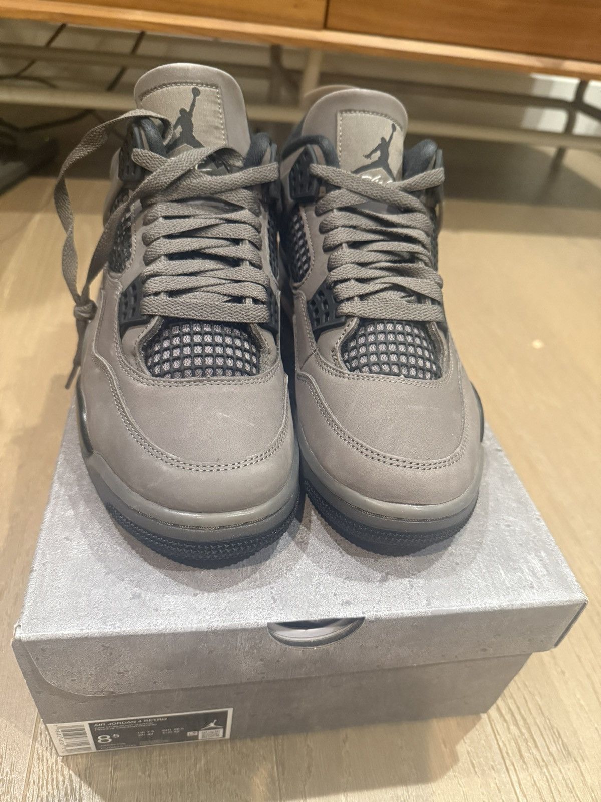 Jordan Brand Nike Air Jordan 4 Retro Cave Stone Men's Size 8.5 New Size US 8.5 / EU 41-42 - 2 Thumbnail