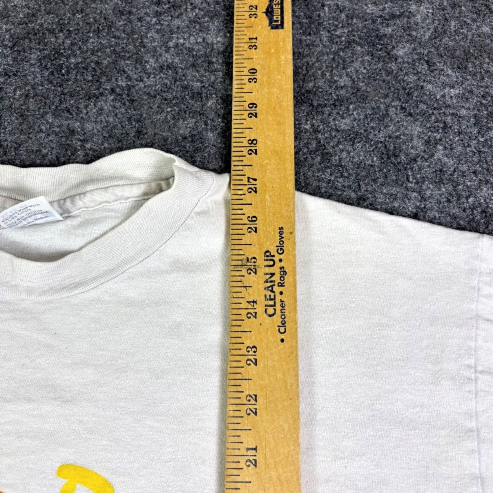 Hanes Vintage Folie a Deux Winery Shirt XL Hanes Beefy-T Single Stitch White 90s Size US XL / EU 56 / 4 - 4 Thumbnail