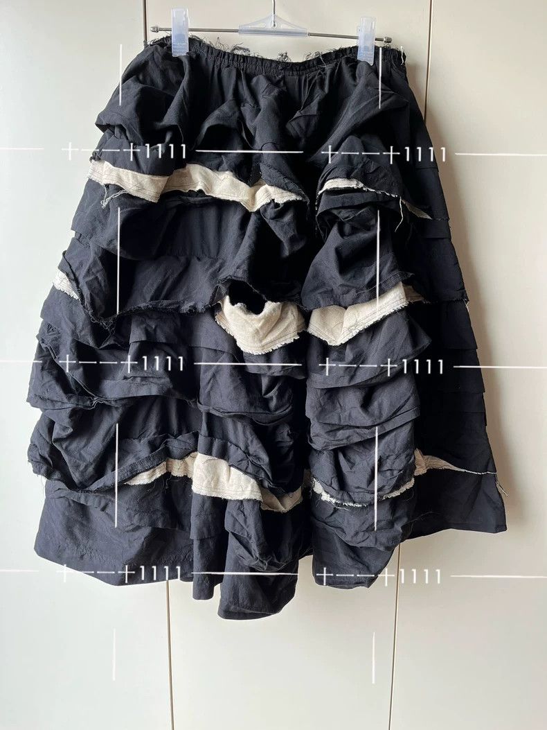 Comme des Garcons Comme Des Garcons size S Layers of pleated color-block CDG Size 25" / US 0 / IT 36 - 3 Thumbnail